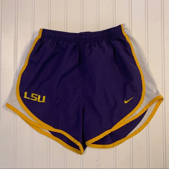 2 pairs Womens LSU Nike Dri-Fit Shorts XS - Picture 3 of 9